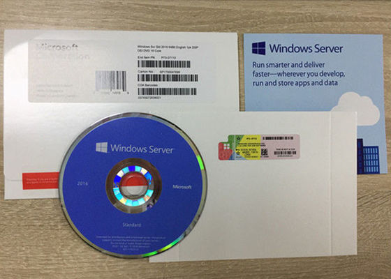 Van het de Microsoft Windows Server 2019 de Standaarddvd Volledige Pakket van de levengarantie Engelse Versie