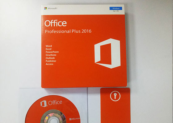 Originele Microsoft Office-Software Meertalige taal Office 2016 Pro plus Vergunningssleutel