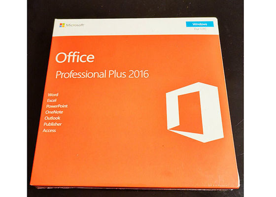 Vensters/de Beroeps van Mac Microsoft Office Software Office 2016 plus DVD