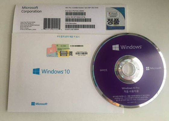Authentiek Microsoft-besturingssysteem Windows 7 Pro OEM COA-sticker